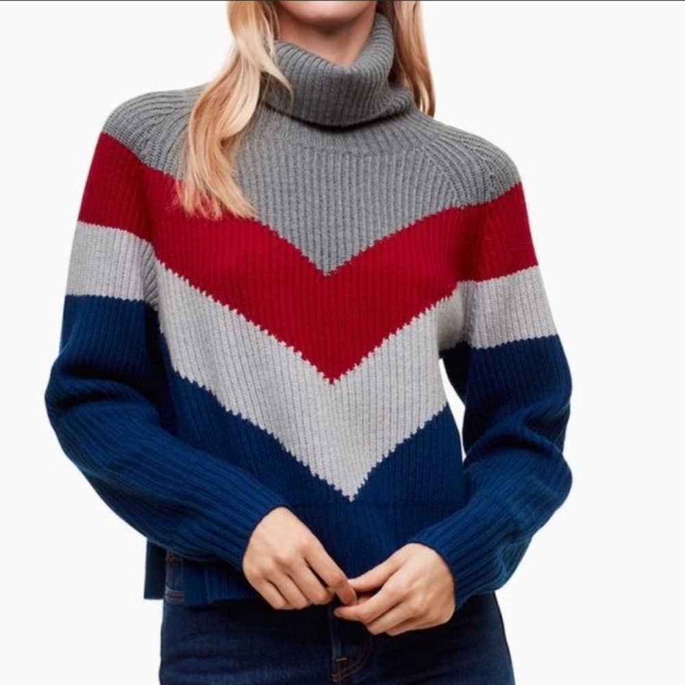 Aritzia Wilfred Free Tilberg 100% Merino Wool Sweater Cozy Classic Size Medium